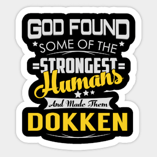 DOKKEN Sticker